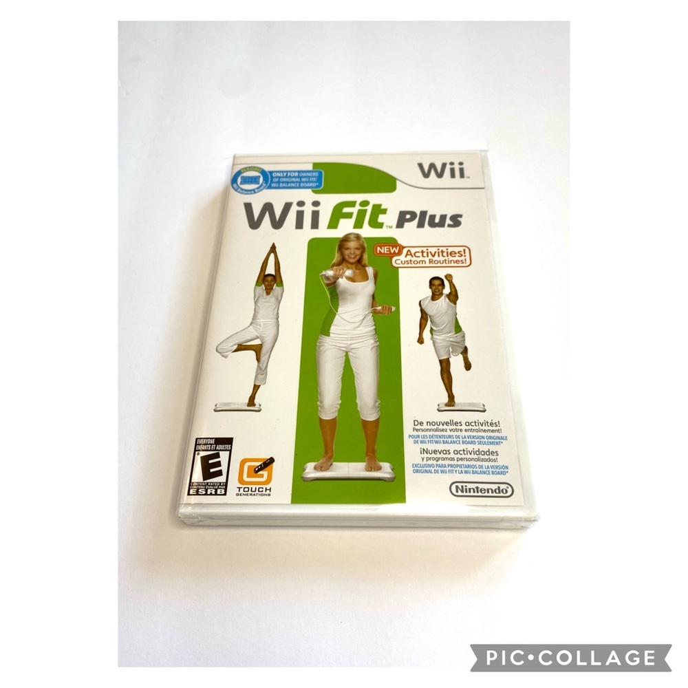 NEW Wii Fit Plus Workout DVD Nintendo